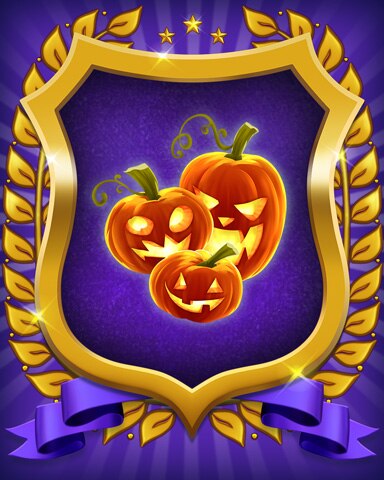 Snowbird Solitaire Spooky Treats Badge