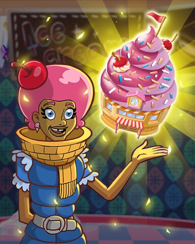 Sweet Tooth Town Ice Cream Shop Tier 5 Badge