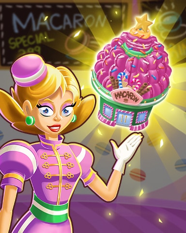 Sweet Tooth Town Macaron Shop Tier 4 Badge