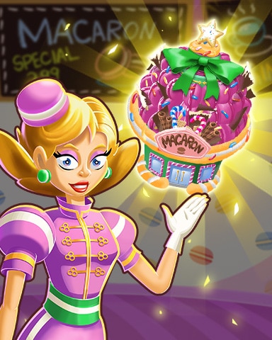Sweet Tooth Town Macaron Shop Tier 5 Badge