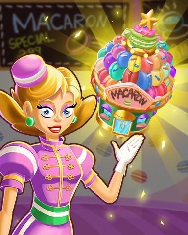Macaron Shop Tier 6 Badge - Sweet Tooth Town
