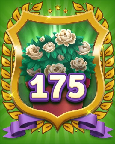 Secret Word Gardens Gardener Level 175 Badge