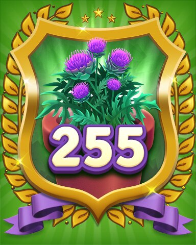 Secret Word Gardens Gardener Level 255 Badge