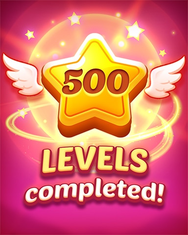 Tile Hero Level 500 Badge