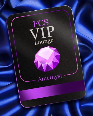 Pogo Amethyst VIP Lounge Cards Badge