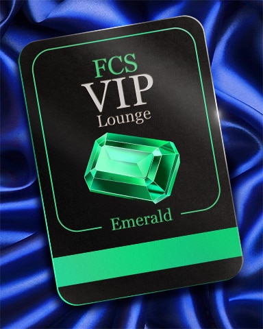 Pogo Emerald VIP Lounge Cards Badge