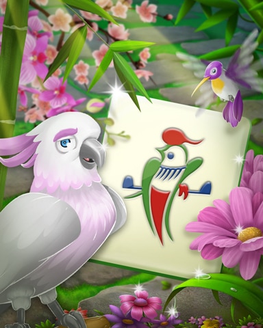 Mahjong Garden HD Sir Barnaby Four Gentlemen Badge