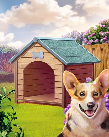 MONOPOLY Sudoku Dog House Pet Palaces Badge