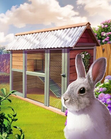 MONOPOLY Sudoku Rabbit Hutch Pet Palaces Badge