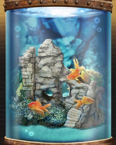 Mahjong Safari HD Ruined Stairs Aquarium Ruins Badge