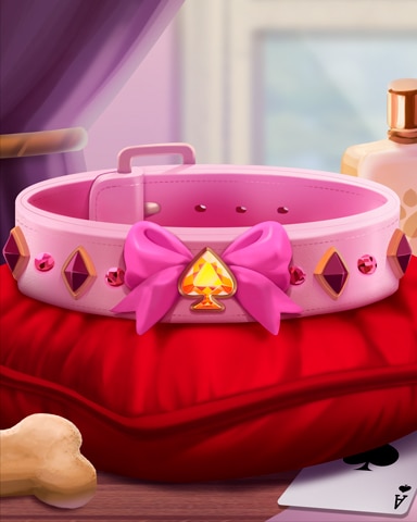 Ribbon Spade Collar Badge - Spades HD