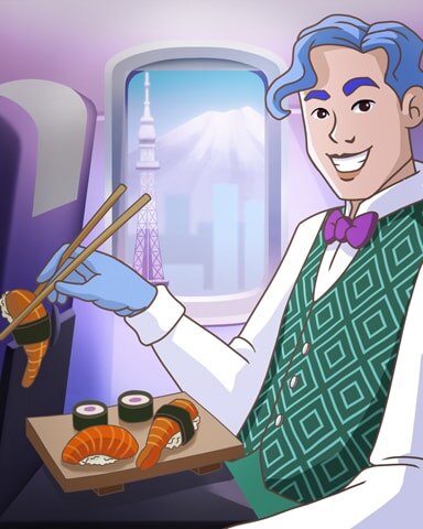 Tokyo Flight Badge - World Class Solitaire HD