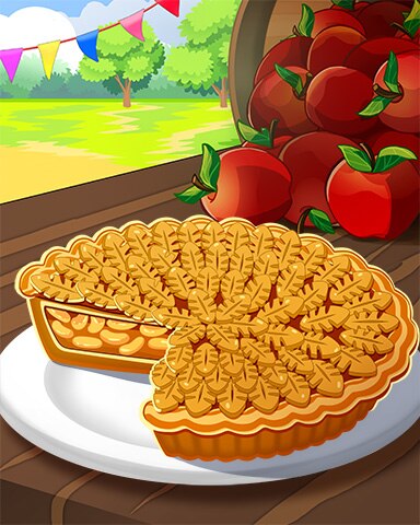 Pogo Word Whomp HD Apple Pie Fair Food Badge