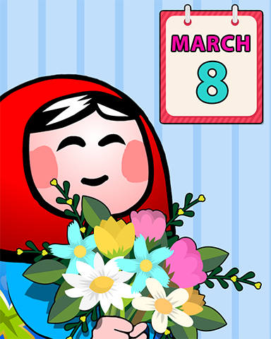 Trizzle Woman's day Badge