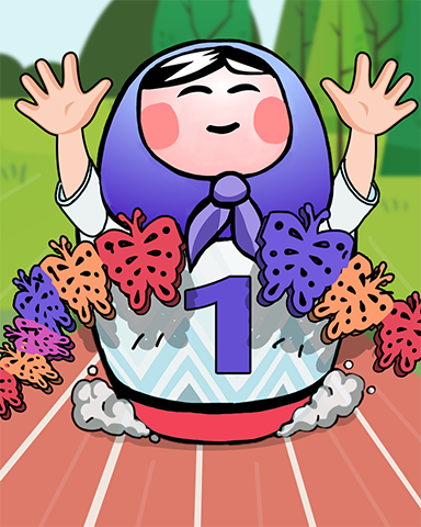Trizzle Spring champion Badge