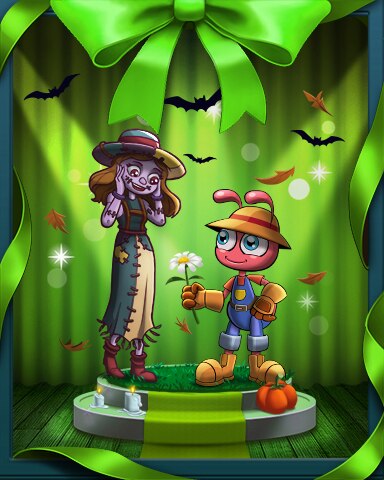 Pogo Garden Blast Grant's Ghoul Friend Badge