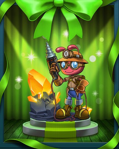 Pogo Garden Blast Steampunk Adventure Badge
