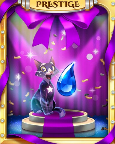 Bejeweled Stars Spring Showers Prestige Badge