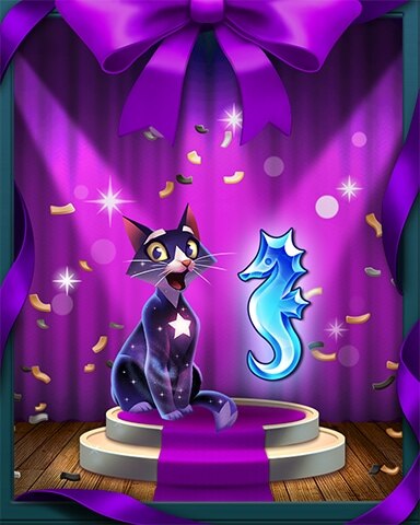 Bejeweled Stars Racing Spirit Badge