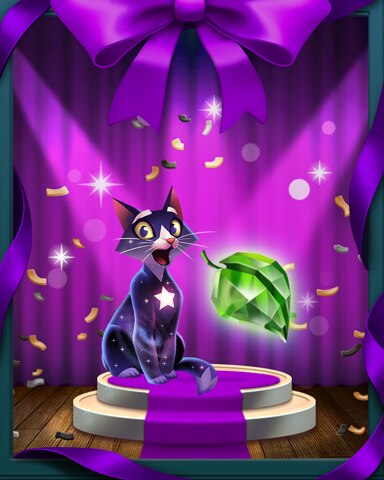 Backyard Fun Badge - Bejeweled Stars