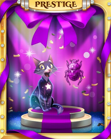 Bejeweled Stars Blooming Beetle Bash Prestige Badge