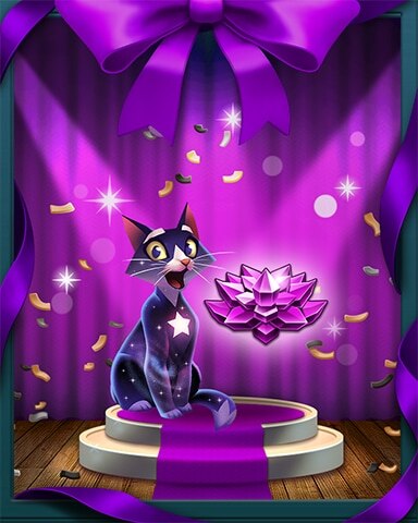 Bejeweled Stars Blooming Friendships Badge