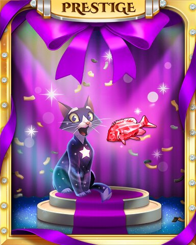 Bejeweled Stars Fishy Homecoming Prestige Badge