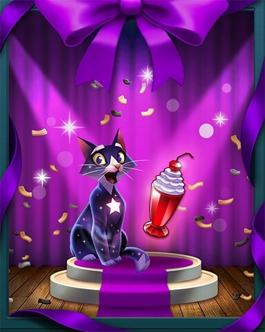 Bejeweled Stars A Milkshake Mission Badge