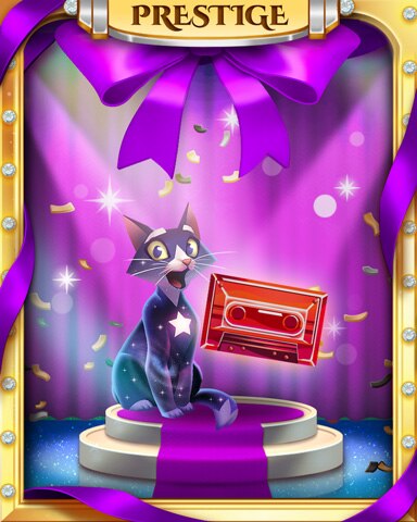 Retro Romance Prestige Badge - Bejeweled Stars