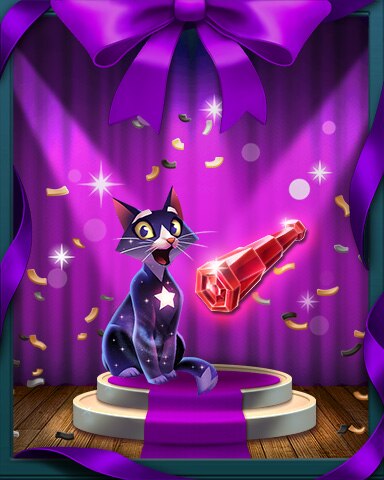 Bejeweled Stars Spyglass Shenanigans Badge