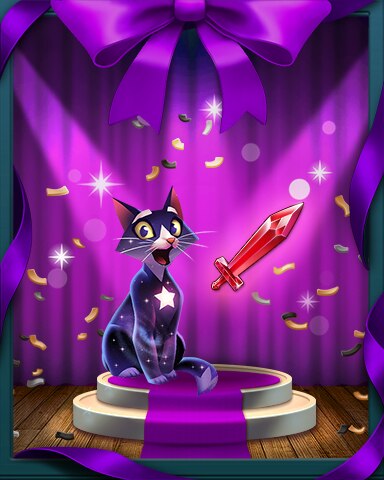 Bejeweled Stars The Swordsmanship Club Badge