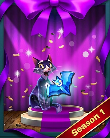 Bejeweled Stars Safety in Numbers Badge