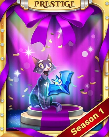 Bejeweled Stars Prestige Safety in Numbers Badge