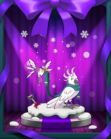 Mahjong Sanctuary Sir Burnaby With Scarf Badge