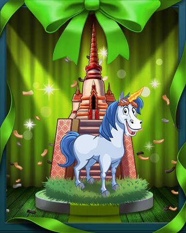 Peggle Blast HD Bjorn in Bangkok Badge