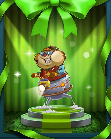 Jimmy's Rocket Chair Badge - Peggle Blast HD
