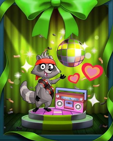 Tulla's Disco Ball Badge - Peggle Blast HD