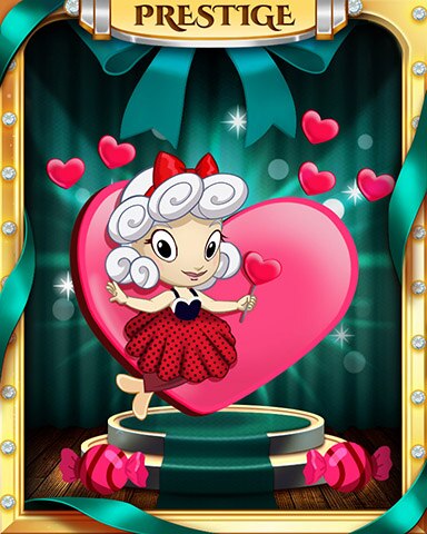 Retro Romance Prestige Badge - Solitaire Blitz
