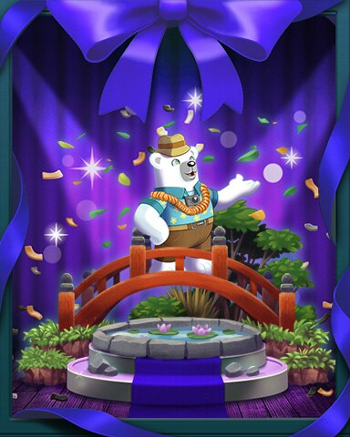 Snowbird Solitaire Asian Holiday Badge