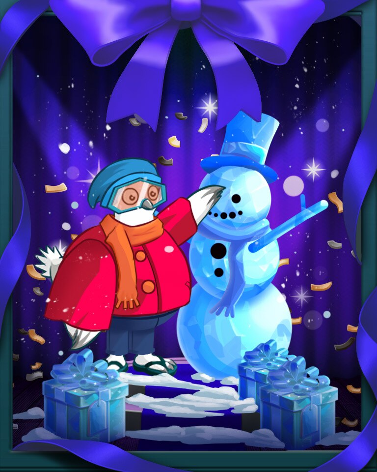 Ice Fantasy Badge - Snowbird Solitaire