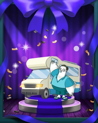 Snowbird Solitaire RV Roadtrip Badge