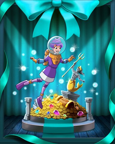 Sweet Tooth Town Antoinette Steampunk Dive Badge