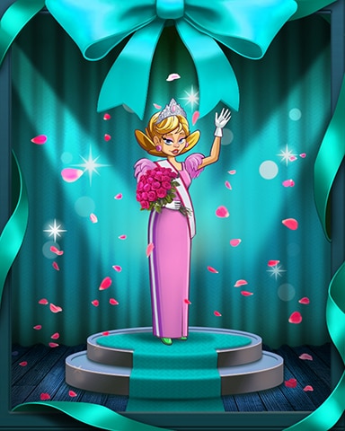 Sweet Tooth Town Majorette Gets Roses Badge