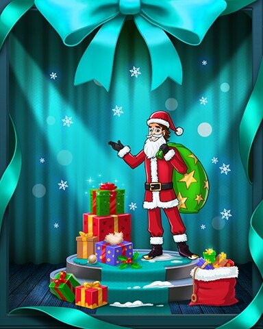 Sweet Tooth Town Mr. Coco Santa Badge