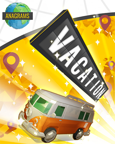 Anagrams Vacation Badge - Anagrams