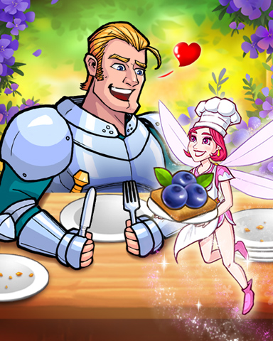 Crazy Cakes 2 Hungry Knight Badge