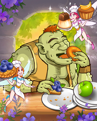 Crazy Cakes 2 Troll Treats Badge