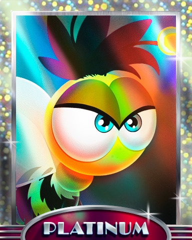 Garden Blast Bad Bee Platinum Badge