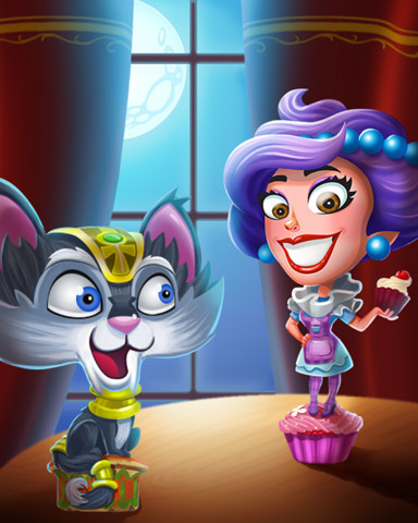 Pogo Addiction Solitaire HD Niles & Antoinette Badge