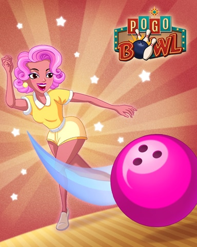 Pogo Pogo Bowl Meet Trish Badge